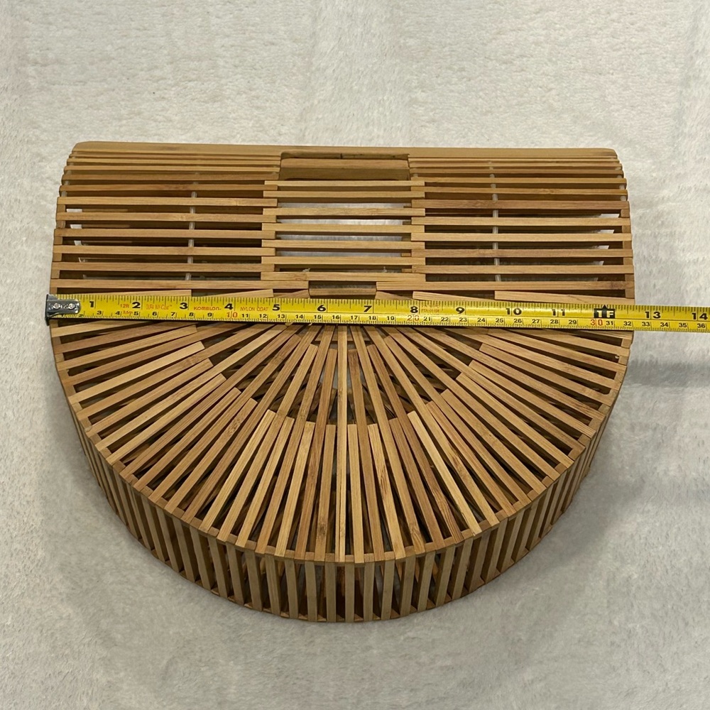 Wooden Bamboo Handbag/Beach Bag - Picture 8 of 11